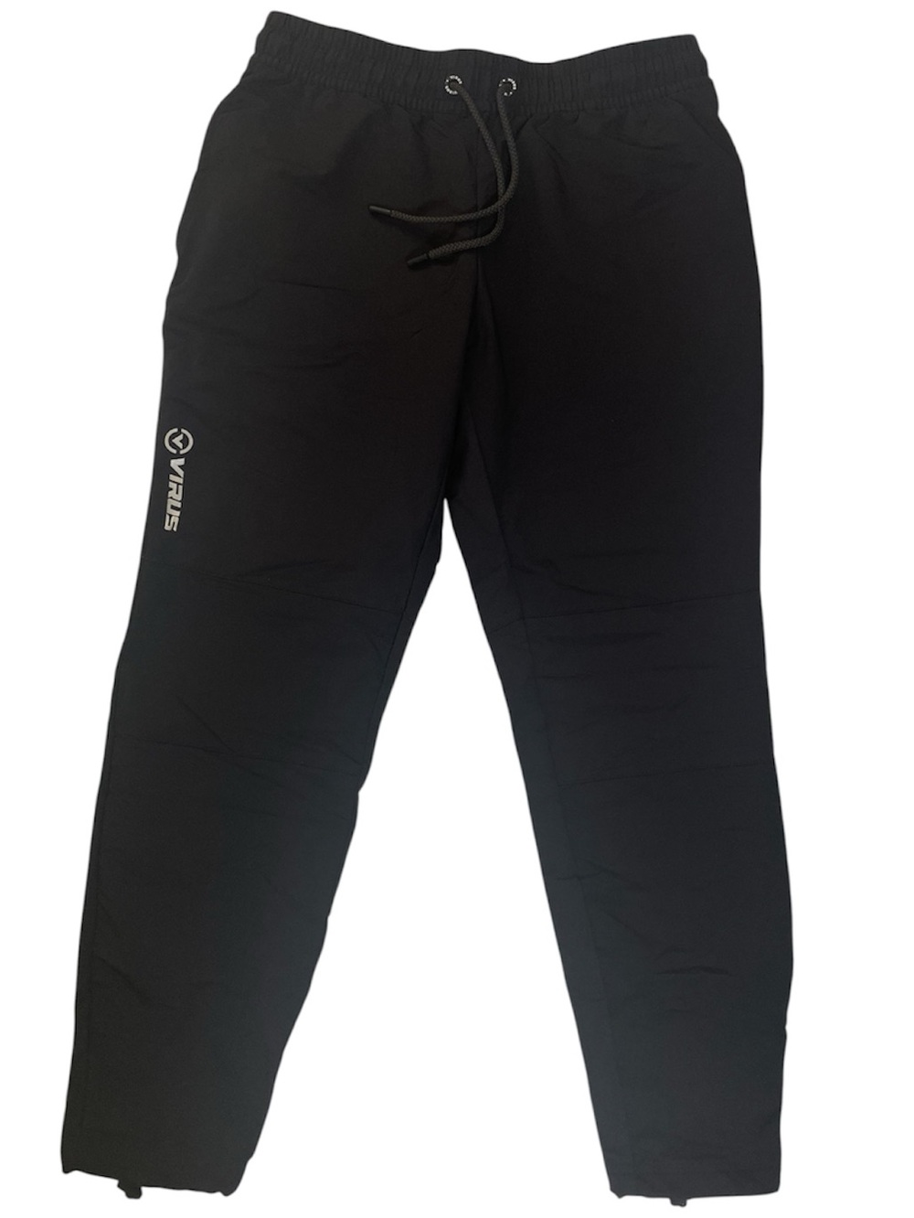 Virus Performance Training Joggers Black Athletic Pants Bungee Hem Drawstring